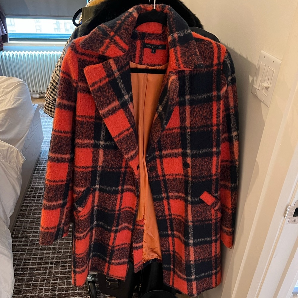 Vibrant winter coat